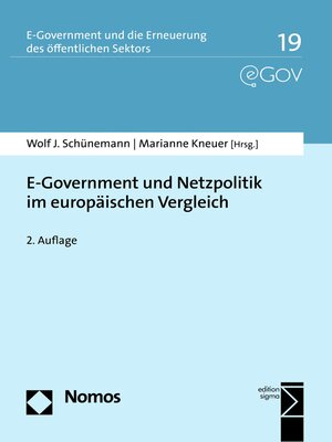 cover image of E-Government und Netzpolitik im europäischen Vergleich